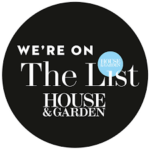 Rebecca Barnes designs are in The List on House and Garden